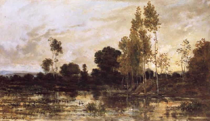 Charles Francois Daubigny Alders Spain oil painting art